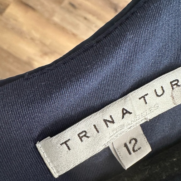 Trina Turk - STUNNING Gold and Midnight Blue Ombre Sequin Jumpsuit (Asandra) EUC - Picture 7 of 9